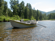 Bitterroot River Fly Fishing Guide Boat