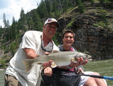 Success at Blackfoot River Fly Fishing