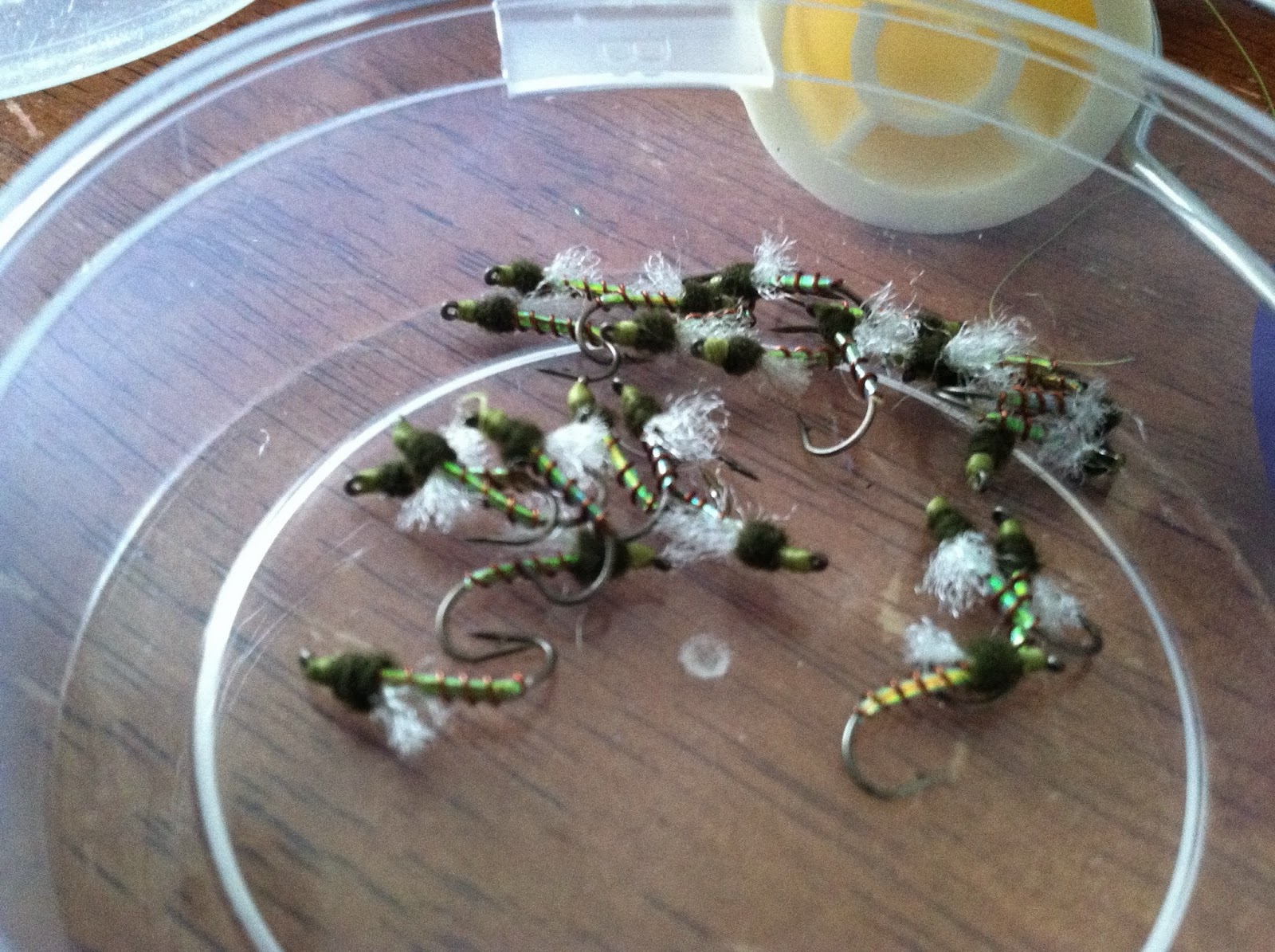 Winter Tying Clear Creek Outers Flies0